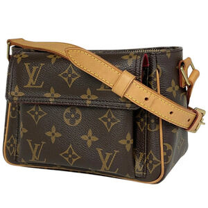 Louis Vuitton Viva Cite Crossbody Clutch Shoulder Bag Monogram Brown